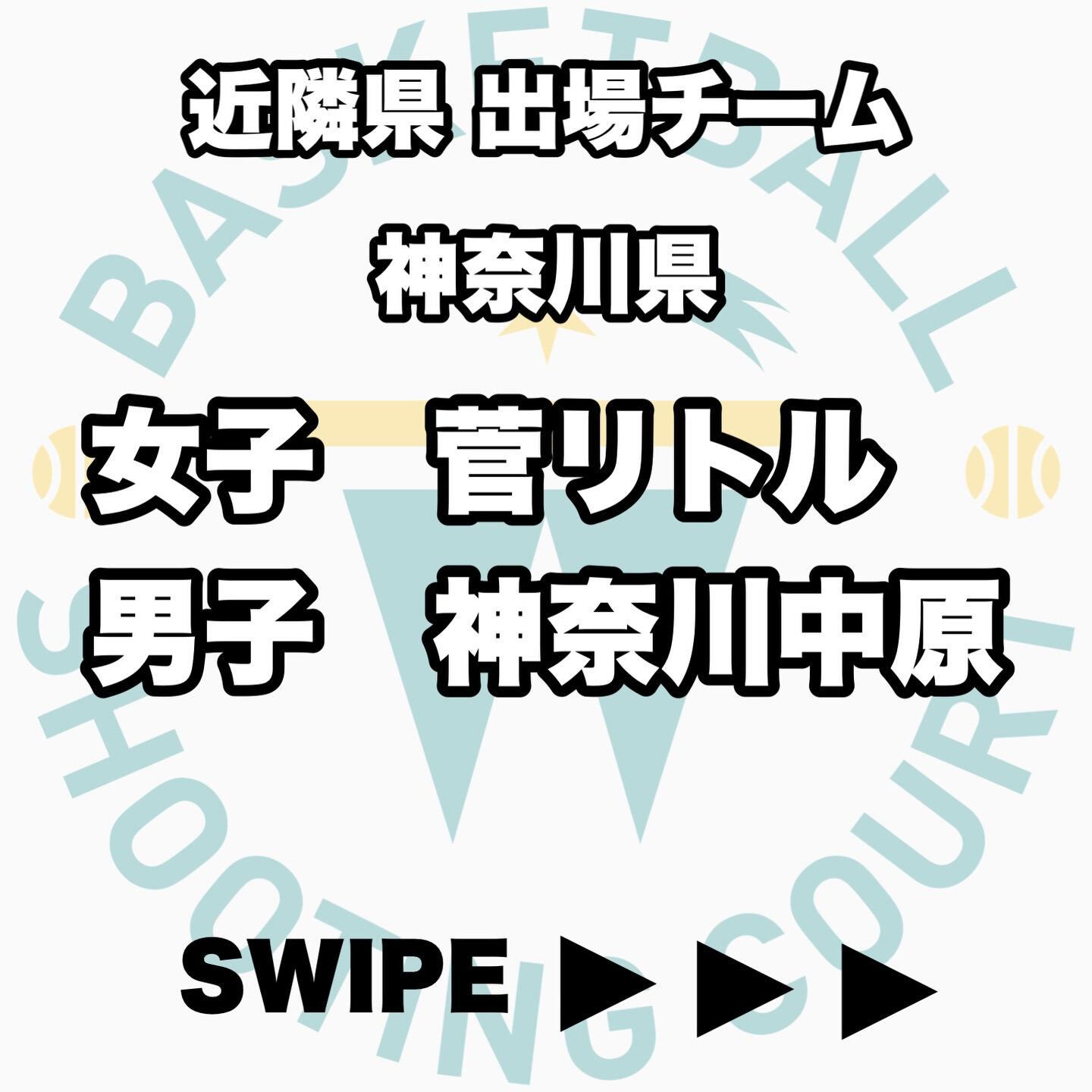 2026全国ミニバス大会 近隣県出場チーム